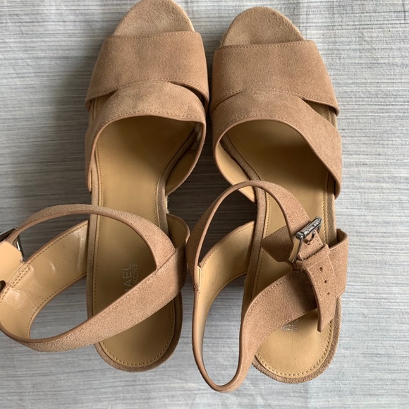 Michael Kors Espadrille Wedge Sandals - Picture 4 of 9